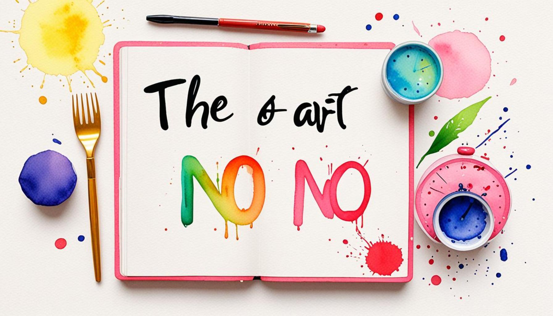 The Art of Saying No: How Minimalism Can Free Your Time and Energy